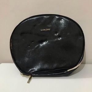 Large black Lancôme toiletry/cosmetic bag